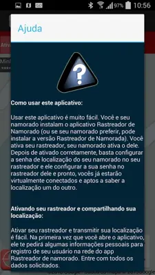 Rastreador de Namorado android App screenshot 3