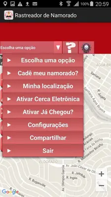 Rastreador de Namorado android App screenshot 7